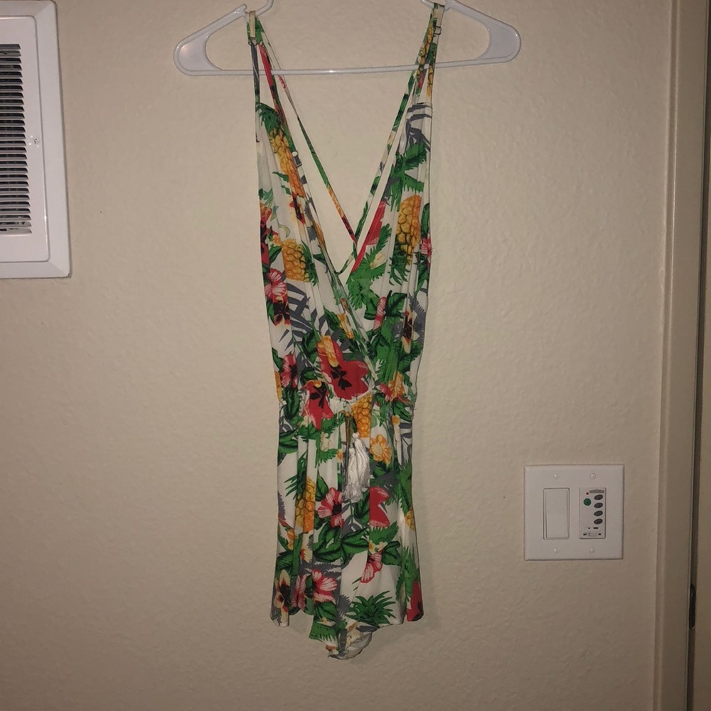 Cute tropical romper